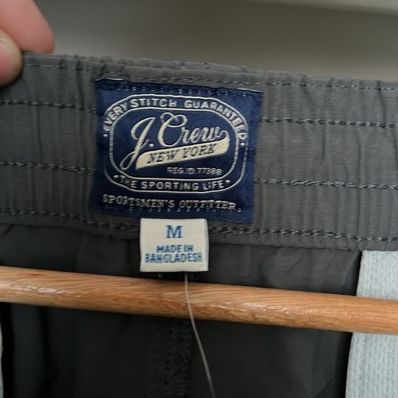 J Crew Tech Athletic Shorts Size Medium Gray - Picture 3 of 3